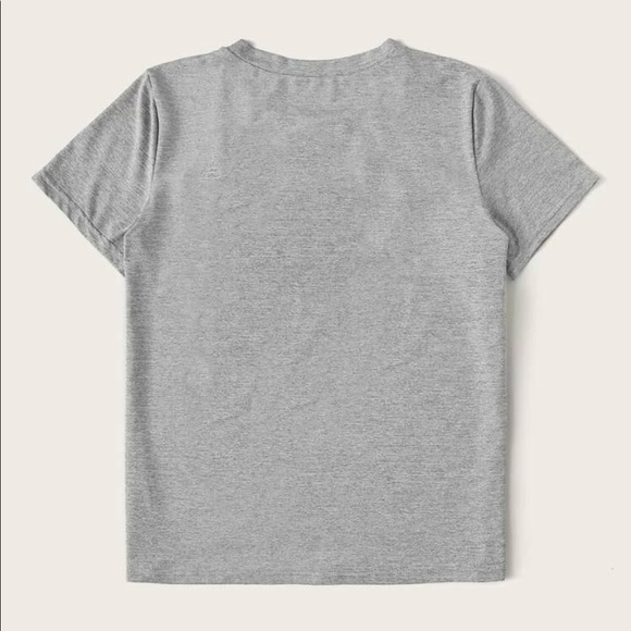 🤍SHEIN Pearl Beadded Short Sleeve Tee🤍 - Picture 3 of 12